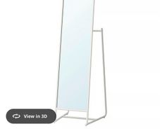 Large standing mirror