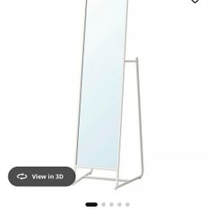 Large standing mirror