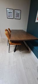 Dining table and chairs