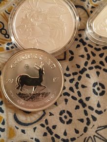 1oz 999 fine silver Krugerrand
