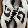 Nike Dunk Low GS Panda Black White UK 5.5 EU 38.5 Brand New w/ Box Swoosh Image 2
