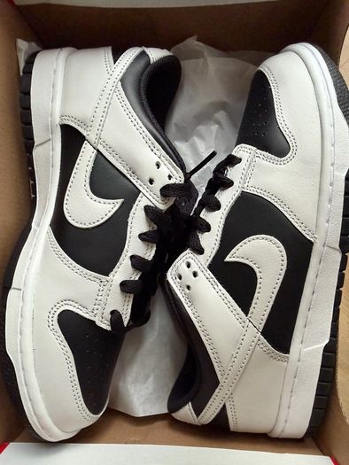 Nike Dunk Low GS Panda Black White UK 5.5 EU 38.5 Brand New w/ Box Swoosh