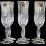 6 x Vintage Royal Doulton Crystal Champagne Flutes Image 8