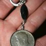 1966 Kennedy Silver Half Dollar key ring Image 3