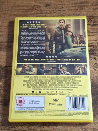 "The Captor"/"Stockholm" (2018) DVD - free standard postage