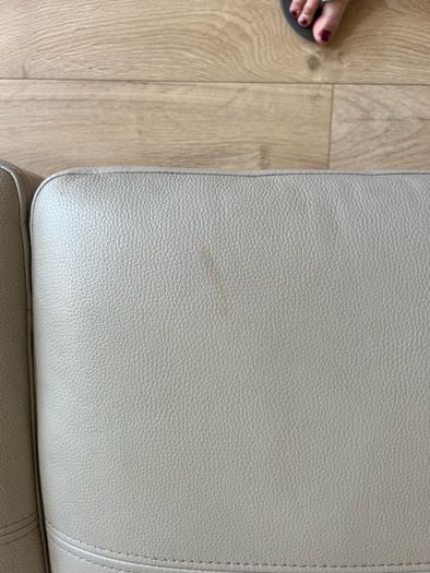 Full Italian leather - two seater sofa.