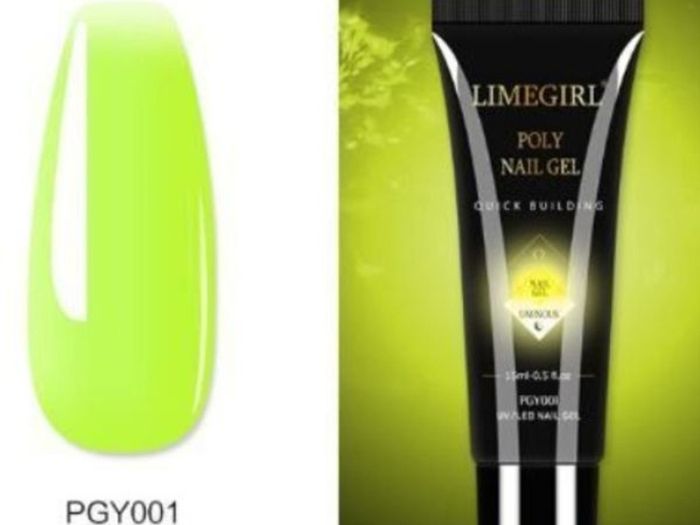 4 colour Set Luminous Extension Nail Gel 15 ml