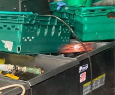 Pitch fry very good condition fridge tall good wo