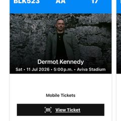 Dermot Kennedy tickets