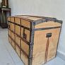 Antique Spanish Travel Trunk Image 3