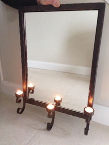 Wrought Iron Mirror
