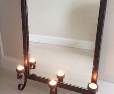 Wrought Iron Mirror