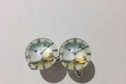 Clock glass cufflinks