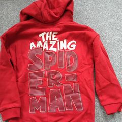 NEW.Spider Man boys jumper/hoodie .Age 6/7