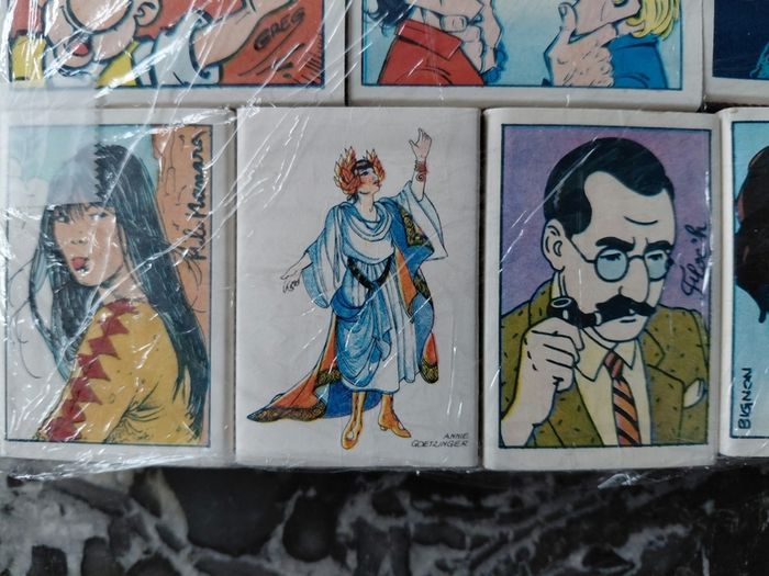 Vintage French matchboxes with all matches inside