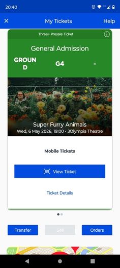 Super Furry Animals Olympia May 6th