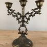 Italian brass mini candelabras Image 2
