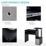 Computer Desk with Sliding Keyboard Tray Storage Drawer Shelf Workstation (FREE SHIPPING) Image 3