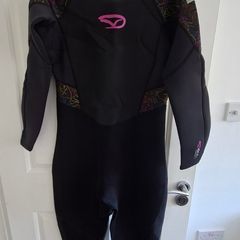 UK 14 Gul Contour Women's Wetsuit 3:2mm (Excellent Condition)