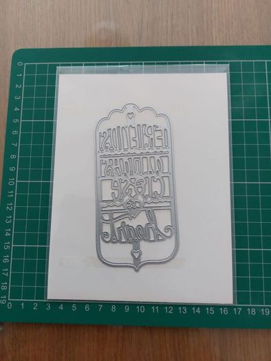 metal die tag