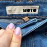 Topshop denim shorts Image 3