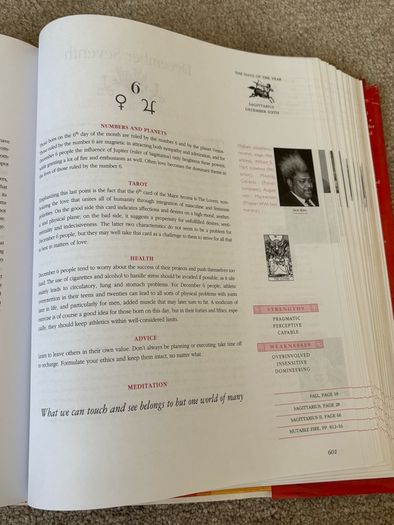 Large Rare Book The Secret Language of Birthdays