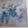Nai, Danhui 38 x 34 cm. white Wood Framed Museum Art Print Titled - Wisteria Image 5