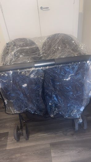 Joie aire twin pram