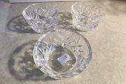 WATERFORD Crystal - Finger Bowl - 2 3/4" diameter  they at  10.00 euro each  or all 3 for  28.00 euro   No45 and  No.46  No47