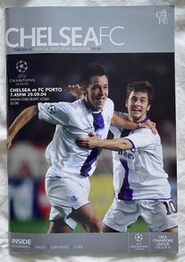 2004 Chelsea v FC Porto - UEFA Champions League Programme