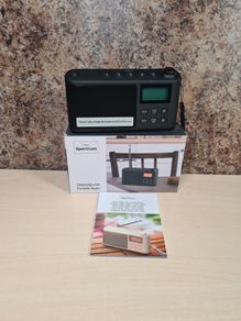 I-BOX Spectrum DAB FM portable radio rechargeable BRAND NEW IN OPEN BOX