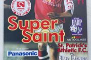 Very Rare 1998 St. Patrick's Athletics v Finn Harps - League of Ireland Premier Division Programme