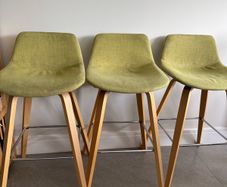 3 bar stools - seat height 60cm