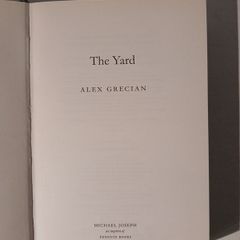 The Yard by Alex Grecian