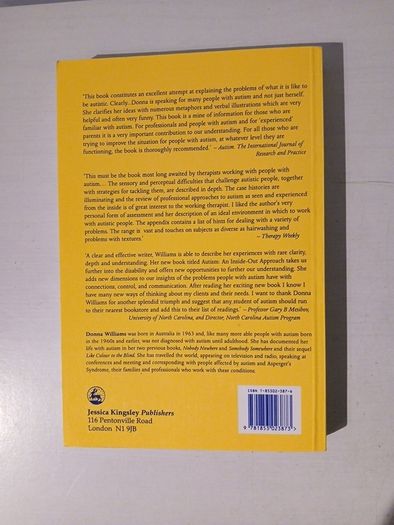 Autism - An Inside-Out Approach by Donna Williams