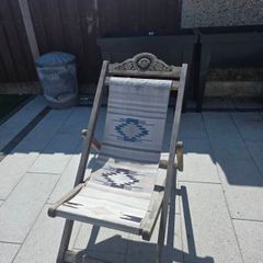 Wooden Deck Chair