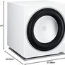 Dali Sub E-12F Subwoofer Satin Black/White Image 2