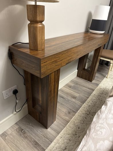 Console wooden table