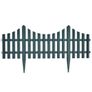 Lawn Edgings 17 pcs Anthracite 10 m PP Image 5