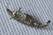 Silver 800 vintage brooch