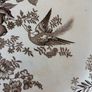Antique Victorian Asiatic Pheasants Staffordshire Large Platter Image 2