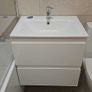 Vanity Unit Cersanit Moduo 60cm White Gloss (CABINET + WASHBASIN) Image 2