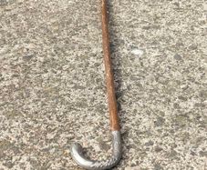 Victorian Child's oak walking stick