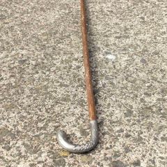 Victorian Child's oak walking stick