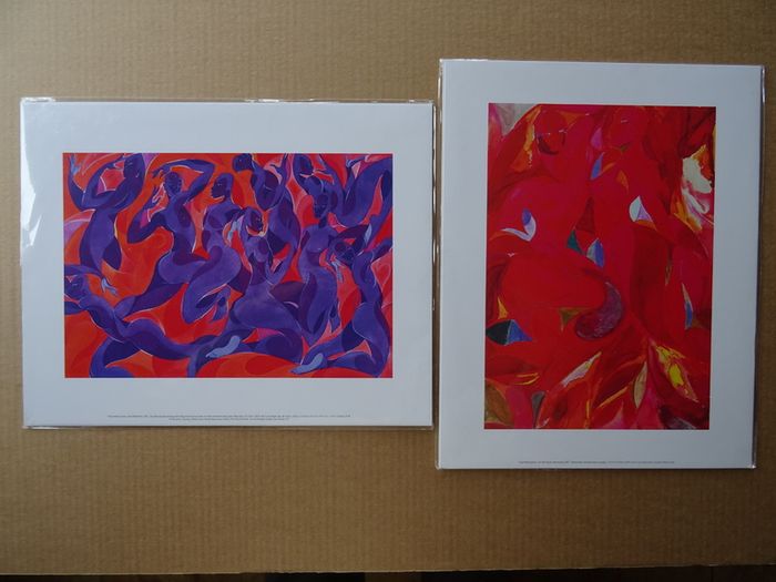 Two Tunji Adeniyi-Jones prints