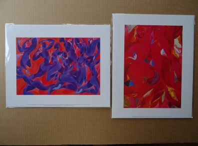 Two Tunji Adeniyi-Jones prints