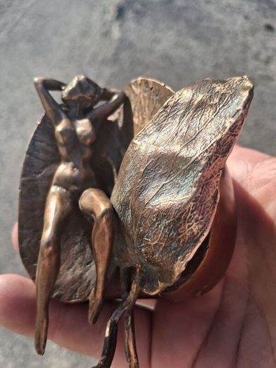Eve And The Apple Signed Bronze