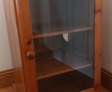 pine cabinet