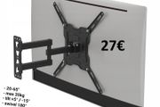 TV Wall Mount Bracket Tilt Swivel 20" - 65" TV