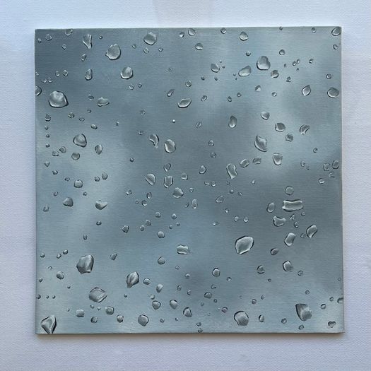 Original oil painting on canvas board